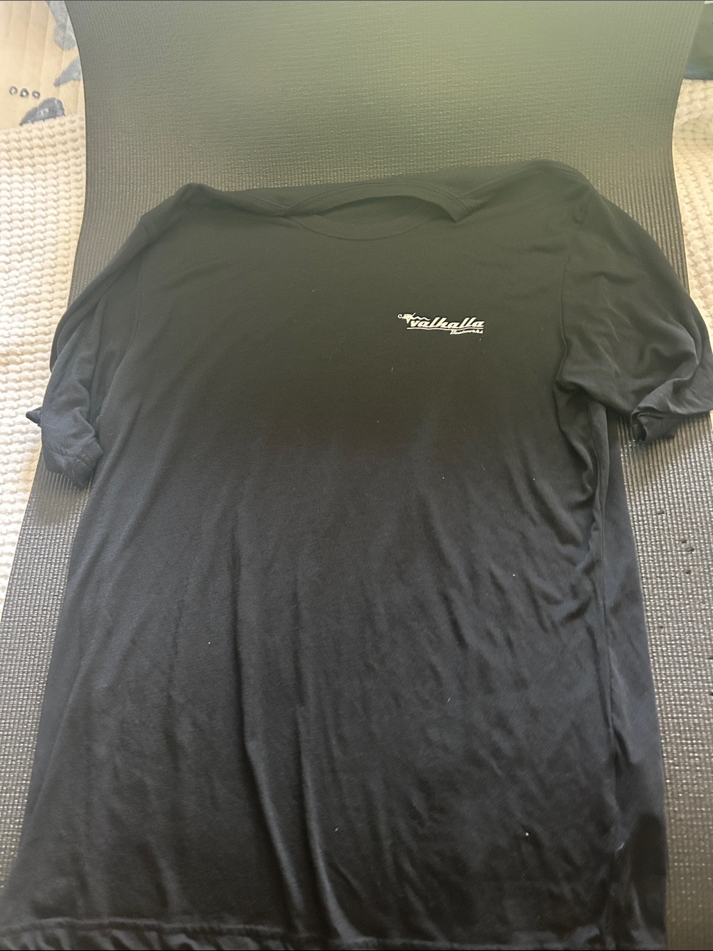 MTA Sport Black Short-Sleeve Logo Tee
